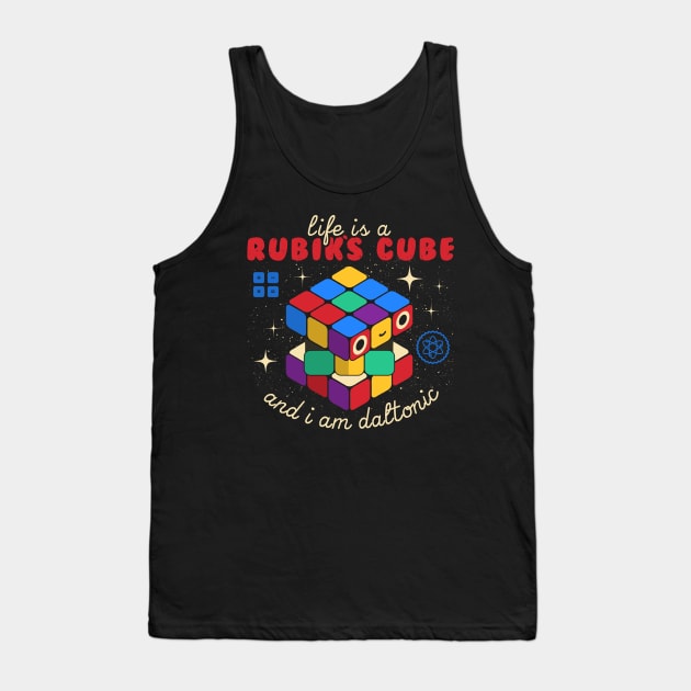 Rubik's Life Tank Top by Unfortunately Cool